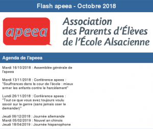 Flash apeea - Octobre 2018 - Visuel pour apeea.net - V1 - 15 10 2018