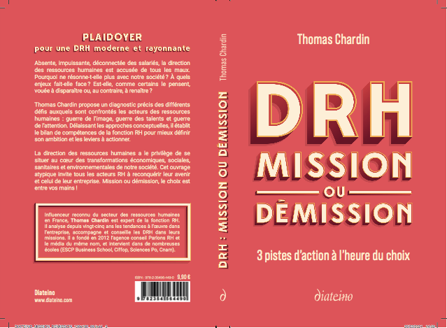 20e conférence RésEAutez ! du mercredi 9 juin 2021 : présentation du livre “DRH : Mission ou démission” par Thomas Chardin – vidéo disponible